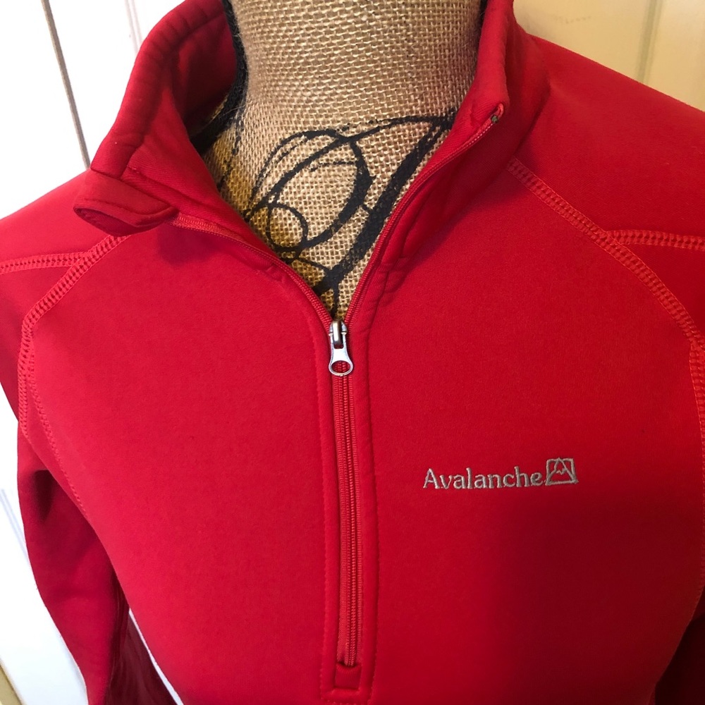 Avalanche Red Base-Layer Top - image 3